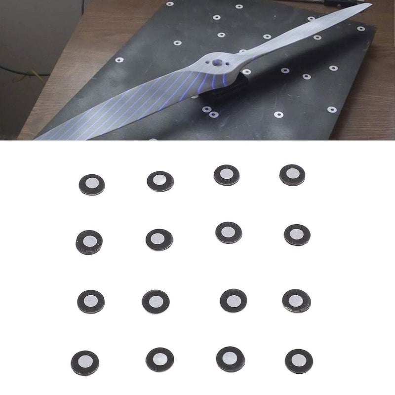 علامات المسح ثلاثي الأبعاد المغناطيسية عالية الانعكاس 150 قطعة 3 مم قطر داخلي 6 مم قطر خارجي فيلم بولي إيثيلين تيريفثاليت - Image 3